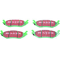 Rear Greenstuff Elite 6000 Aramid Fiber Truck and SUV Aramid Fiber Brake Pad Set