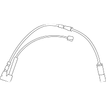 EFA184 Front Brake Pad Sensor Replacement Wear Lead