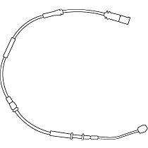 EFA185 Rear Brake Pad Sensor Replacement Wear Lead