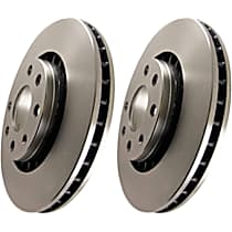 Front Brake Disc, Plain Surface, 5 Lugs, 261.62 mm, RWD,  For FMSI Pad No. D387; Vented; 5 Bolt Holes; 21mm Dia.; 105mm Height; 22mm Thick; 70.1mm Center Hole Dia., XLT, 4.0L 6Cyl, Ultimax OE Replacement