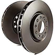 Front Brake Disc, Plain Surface, 5 Lugs, Ultimax OE Replacement
