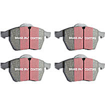 Front Aramid Fiber Brake Pad Set, Ultimax2 OEM Replacement