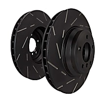 Front, Driver or Passenger Side Brake Disc, Slotted,, USR Sport Slotted