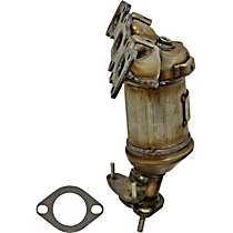 Front, Driver Side Catalytic Converter, 6 Cyl 3.7L, Federal EPA Standard, 46-State Legal (Cannot ship to CA, CO, NY or ME), Radiator Side, ECO III Series