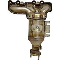 Front, Passenger Side Catalytic Converter, 6 Cyl 3.7L, Federal EPA Standard, 46-State Legal (Cannot ship to CA, CO, NY or ME), Firewall Side, ECO III Series