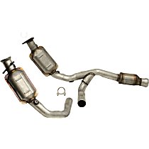 50563 Center Catalytic Converter, Federal EPA Standard, 46-State Legal (Cannot ship to or be used in vehicles originally purchased in CA, CO, NY or ME), Direct Fit