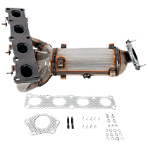 Front Catalytic Converter, 4 Cyl 2.4L, Federal EPA Standard, 46-State Legal (Cannot ship to CA, CO, NY or ME), ULEV, Manifold Unit
