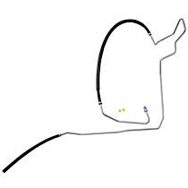 92472 Power Steering Pressure Line Hose Assembly