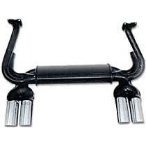 00-3414-0 Header-Back Exhaust System, Made of Aluminized Steel, GT Style Series