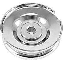 00-9191-0 Alternator Pulley - Chrome, Direct Fit, Sold individually