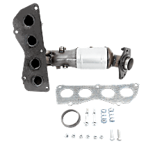 Front Catalytic Converter, Federal EPA Standard, 46-State Legal (Cannot ship to or be used in vehicles originally purchased in CA, CO, NY or ME), Direct Fit