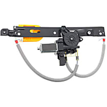 C2Z26992 Rear, Driver Side OE Replacement Series Window Regulator, Without Motor