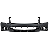 Front, Upper Primed Bumper Cover, For Models With Eddie Bauer Package
