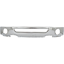 Front Bumper, Chrome, With Air Holes, Without Mounting Brackets