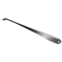 Front, Driver Side Bumper Bracket, Outer Mounting Bracket