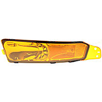Front, Driver Side Turn Signal Light, Without bulb(s)