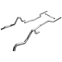 1041 1964-1967 Header-Back Exhaust System - Made of Aluminized Steel