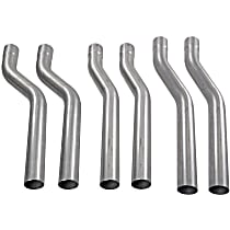 Universal, S-Pipe Aluminized Steel Exhaust Pipe S-Bend Series