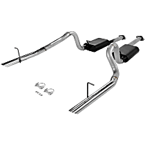 17212 American Thunder Series - 1994-1997 Ford Mustang Cat-Back Exhaust System - Made of Aluminized Steel