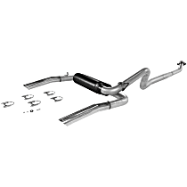 17234 American Thunder Series - 1986-1991 Cat-Back Exhaust System - Made of Aluminized Steel