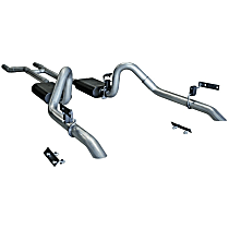 17282 American Thunder Series - 1967-1970 Ford Mustang Header-Back Exhaust System - Made of Aluminized Steel