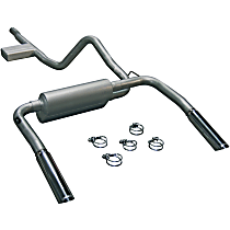 17358 American Thunder Series - 1998-2002 Cat-Back Exhaust System - Made of Aluminized Steel