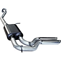 17395 American Thunder Series - 1999-2006 Cat-Back Exhaust System - Made of Aluminized Steel