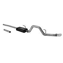 17403 Force II Series - 2004-2008 Cat-Back Exhaust System - Made of Aluminized Steel