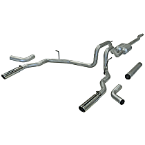 17417 American Thunder Series - 2004-2008 Cat-Back Exhaust System - Made of Aluminized Steel