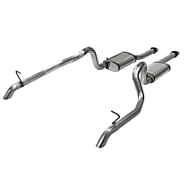 717116 Cat-Back Exhaust System, 8, 5.0, Made of Stainless Steel, FlowFX Series