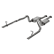 717213 FlowFX Series - 1986-1993 Ford Mustang Cat-Back Exhaust System - Made of Stainless Steel