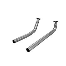 81071 Down Pipe - 409 Stainless Steel, Direct Fit, Sold Individually