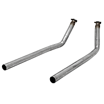 81072 Down Pipe - 409 Stainless Steel, Direct Fit, Sold individually