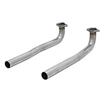 81073 Down Pipe - 409 Stainless Steel, Direct Fit, Sold Individually
