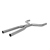 Universal, X-Pipe Stainless Steel Exhaust Pipe Scavenger Series