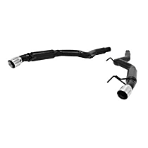 817732 Outlaw Series - 2015-2017 Ford Mustang Axle-Back Exhaust System - Made of 409 Stainless Steel