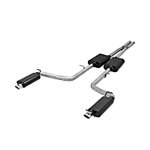 817741 American Thunder Series - 2015-2018 Cat-Back Exhaust System - Made of Stainless Steel