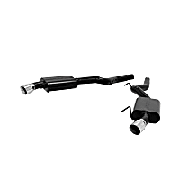 817749 Axle-Back Exhaust System, 8, 5.0, Made of Stainless Steel, American Thunder Series