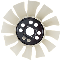 Radiator Fan Blade, 6 Cyl., 4.0L Engine, With 12-Blades