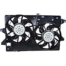 Radiator Fan 6 Cyl 2.5L, Dual fan