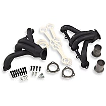 Headers Shorty, Painted Black, Made of Steel