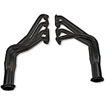 Headers Long Tube - For Chevy Big Block 396-454 engines, Primary Tube Size 1-7/8 in., Collector Size 3.5 in., Painted Black, Made of Steel