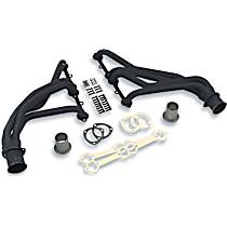 11500FLT Headers Long Tube, Painted Black, Made of Steel