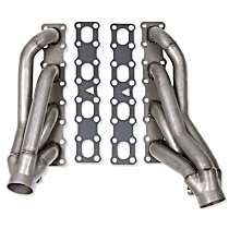 17000FLT Headers Shorty, Natural, Made of Stainless Steel