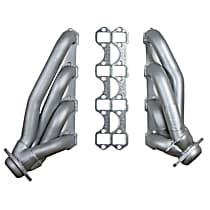 Headers Shorty, Silver Ceramic Coated, Made of Stainless Steel