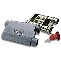 50552FLT Universal, Muffler Natural Warlock Series