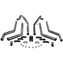51525FLT Super Street Series - 1973-1987 Header-Back Exhaust System - Made of Aluminized Steel