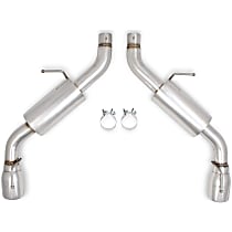 51605FLT 2016-2020 Chevrolet Camaro Axle-Back Exhaust System - Made of 409 Stainless Steel
