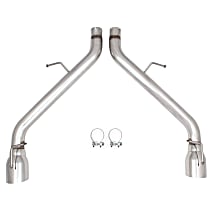 51605RFLT 2016-2020 Chevrolet Camaro Axle-Back Exhaust System - Made of 409 Stainless Steel