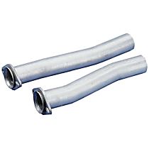 Intermediate-Pipe, For Use With 2.5in. H-Pipes or X-Pipes, Steel, 8 Cyl 5.0L - 